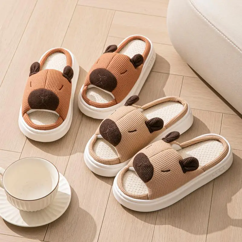 Casual Platform Slippers Women Home Spring Summer Cartoon Luxury Designer Shoes Ladies Fashion Indoor Outdoor Footwear Elegant