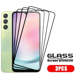 Premium Tempered Glass Screen Protector for Enhanced Protection - Pack of 4 (3 Front Glass)
