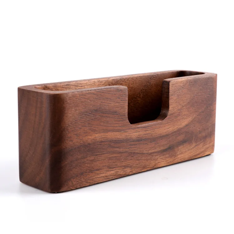 HeMu Wooden simple business creative office desk, high-quality business card box, restaurant hotel cafe front desk card box