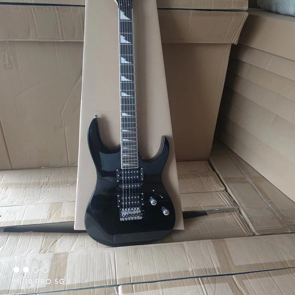 Acoustic Electric Guitar 6 Strings 24 Frets Electric Guitar Maple Body Electric Guitar Professional Guitarra With Necessary Parts & Accessories Guitar Capo Acoustic Guitar Strings