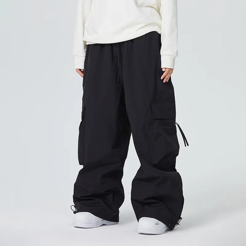 Ski Snow Pants Windproof Waterproof Outdoor Winter Warm Snowboard Pants Winter Casual Loose Ski Pants