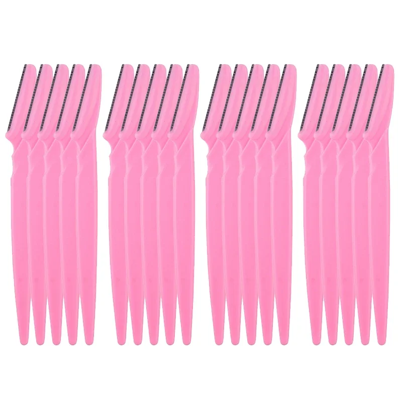 Trimmer Face Razor Knife Eye Karsyngirl 20Pcs/set Eyebrow Brow Blades Shaping Makeup Tools Facial Body Hair Removal Scraper