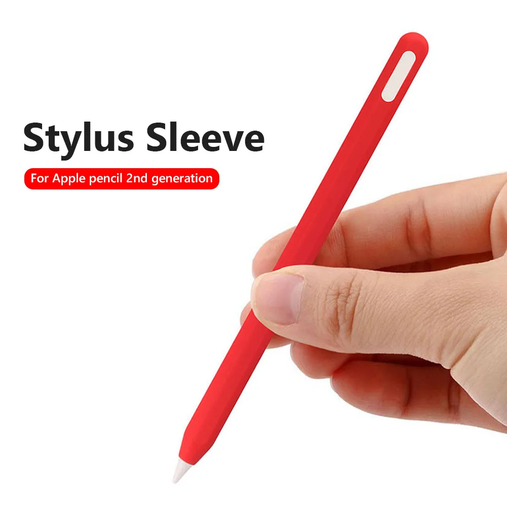 Acheter Étui à crayons en Silicone souple pour Apple, housse de protection  Anti-perte pour stylet tactile de tablette iPad, accessoires pour crayons  iPad