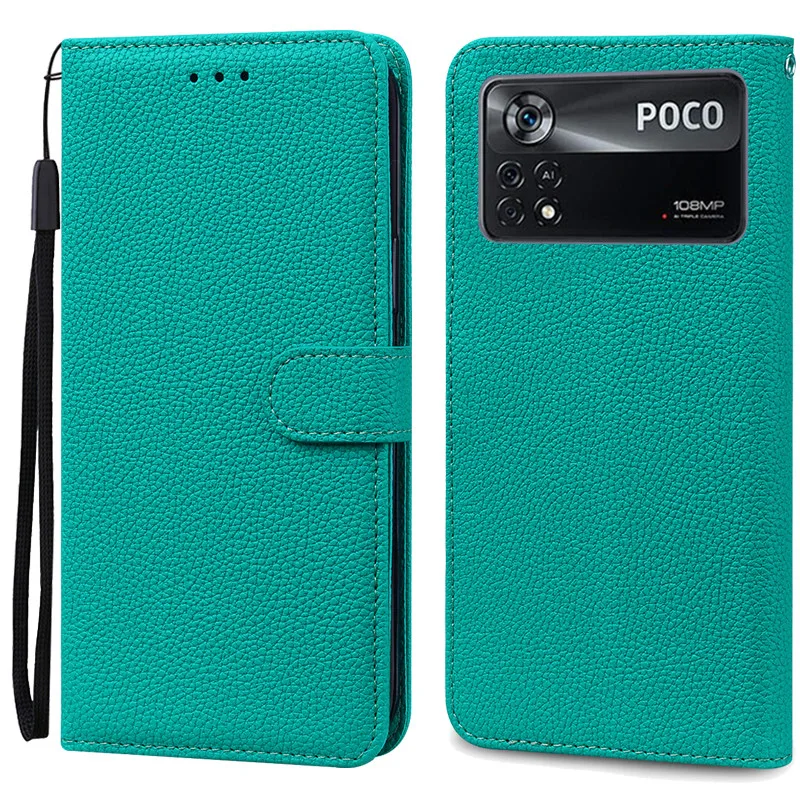 Elegant Leather Flip Wallet Cover - Premium Protection and Style