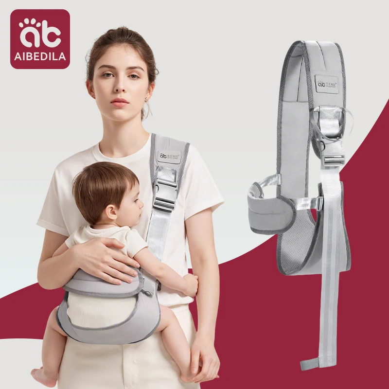 Ergonomic Adjustable Baby Waist Stool Carrier with Waist Protection