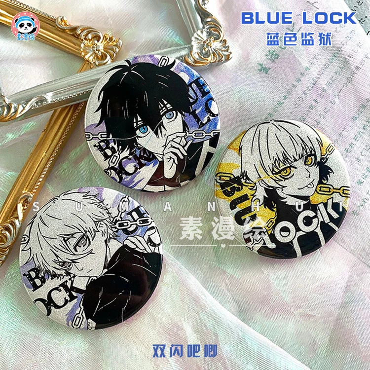 Anime Blue Lock Meguru Bachira Yoichi Isagi Hyoma Chigiri Seishiro Nagi  Keychain Doll Acrylic Keyring Pendant For Gift - Action Figures - AliExpress