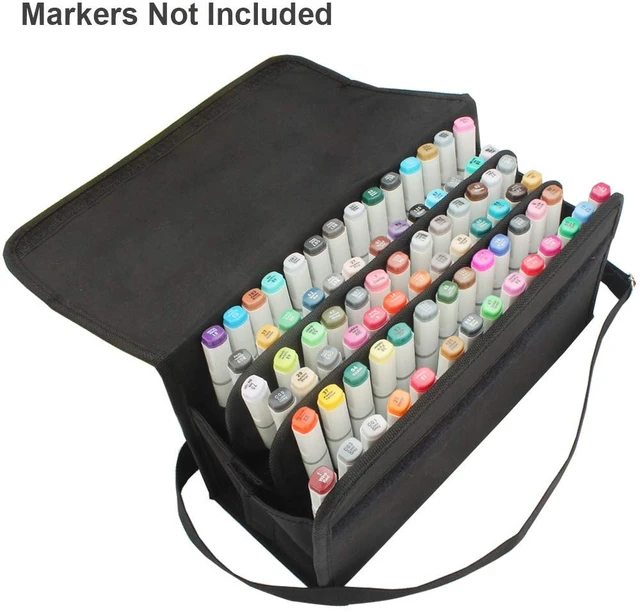 Marker Case, Marker Carrying Case Lipstick Organizer, Marker Organizer  Holder for Alcohol Marker, Art Sketch Marker, Permanent Paint Marker  (Purple