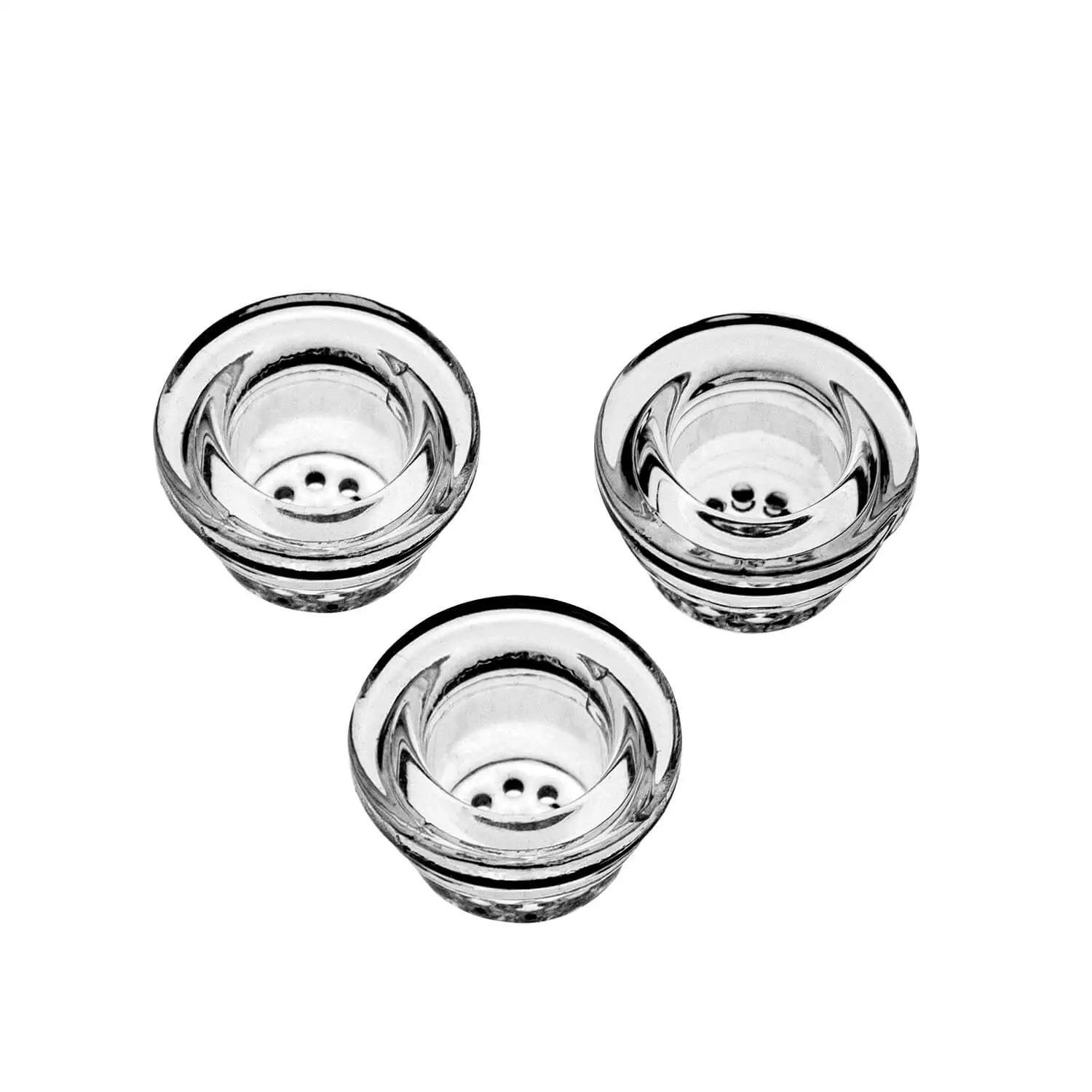 Glass Bowl SiliconePipe 9-hole Pipe Replacement hookah accessories smoking pipe kit