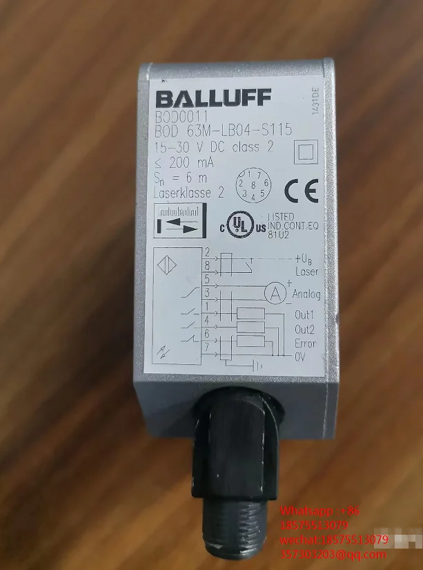 

Фотоэлектрический датчик лазерного диапазона с lb04-s115