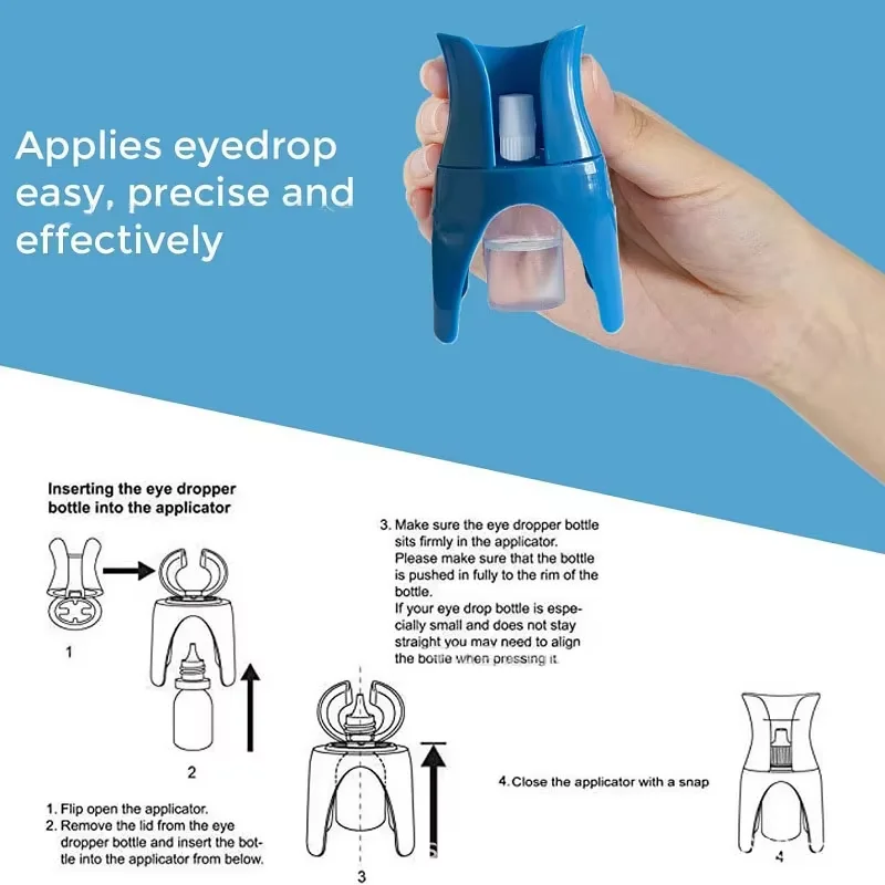 Universal Eye Drop Applicator and Guide Tool