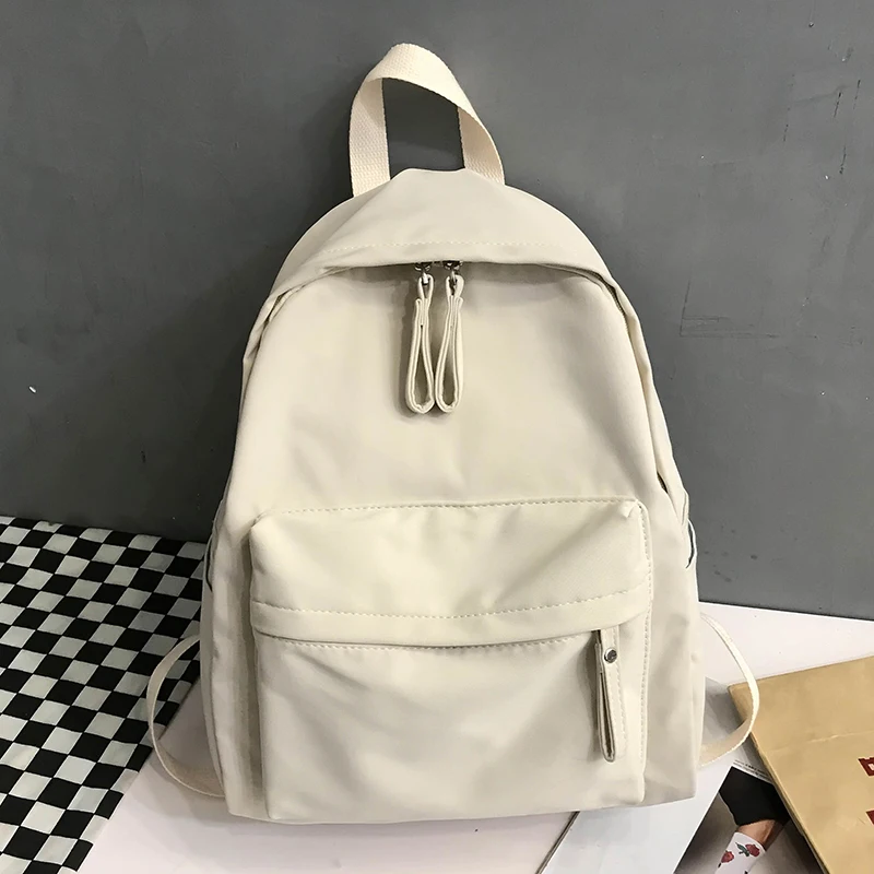 Everyday Backpack Canvas Women Backpack Anti-theft Shoulder Bag New School Bag For Teenager Girls School Backapck Female 