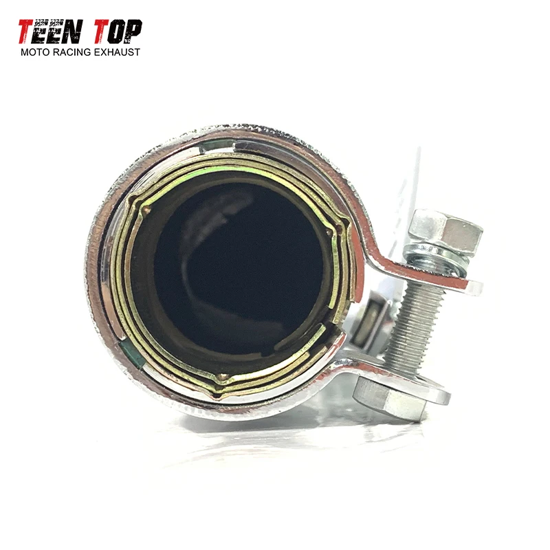 38 40 43 45mm Retro Cafe Racer Motorcycle Exhaust Retro Muffler For Harley Davidson Motobike Silencieux Exhaust CBR150 Z250 Tube - Image 6