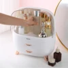 Cosmetic Storage Box Big Capacity Dustproof Waterproof Makeup Organizers Home Skin Care Make Up Nail Jewelry Storage Drawers 4