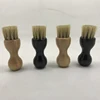 Mini Hog Bristle Brushes Home Cleaning Tool Boot Shoes Brush Practical Leather Shoes Supplies Multifunction Gourd Buffing Brush 6