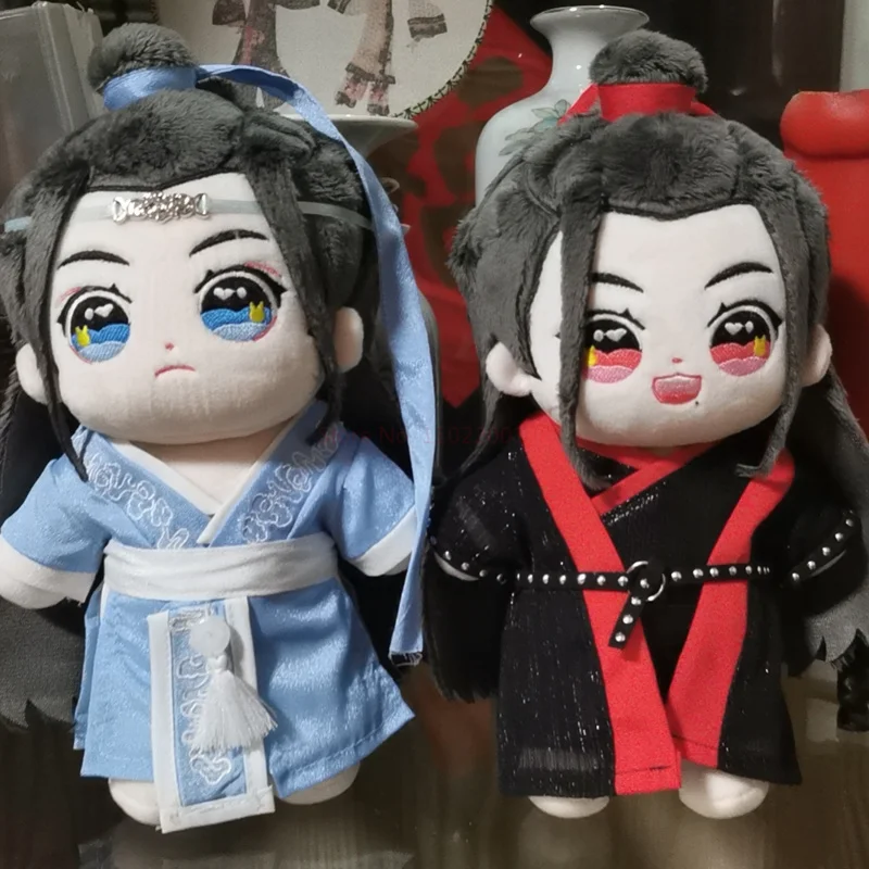 

Mo Dao Zu Shi Lan Wangji Wei Wuxian Plush Toys Anime Plush Cotton Doll Kawaii Manga Stuffed Plushie Figure Toy Girl Gift 20cm