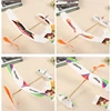 Rubber Band Powered Glider Flying Glider Planes Windup Flying Copter Handout Glider Model Kids 6
