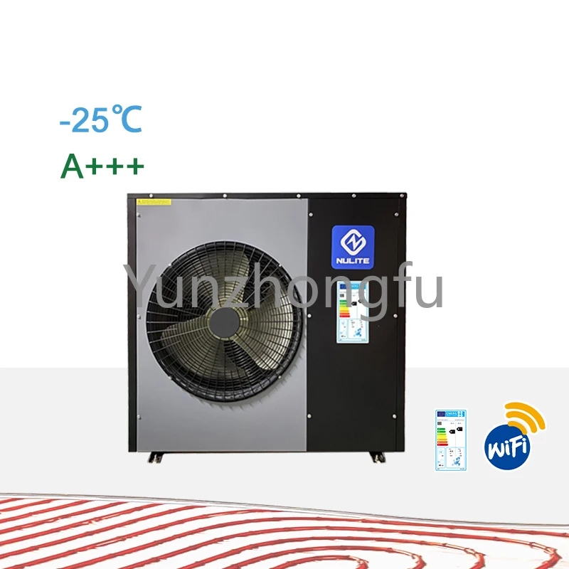 Pompa Di Calore Aria-Acqua R32 R410A Dc Inverter Pompa Di Riscaldamento A +++ 10Kw 12Kw 15Kw Pompa Di Riscaldamento