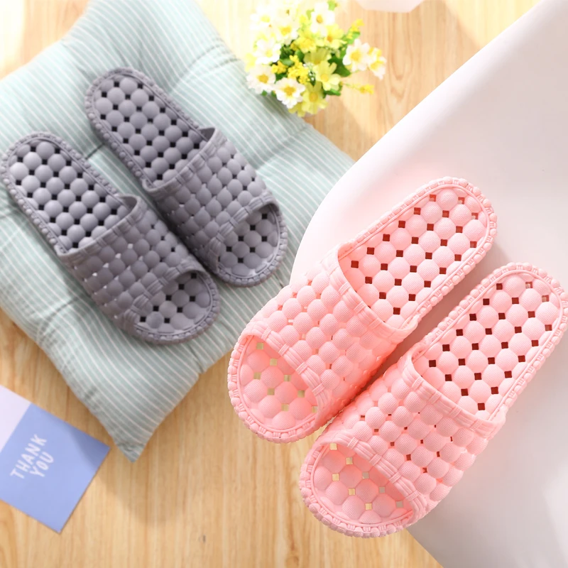 Shower Shoes Quick Drying Non-slip Slippers Women Men Shower Sandals With Drain Holes House Bathroom Slides 4