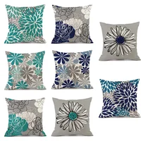 Outdoor Bench Cushion Covers Waterproof Sofa Printed Pillow Cushion Protector With PU Coating Home Decorations 6