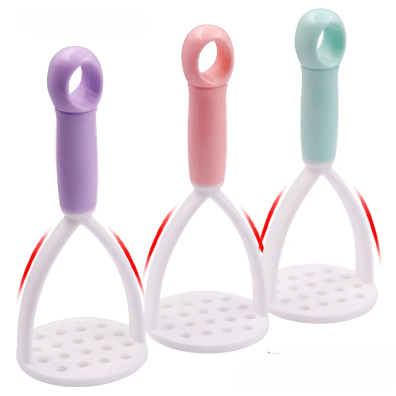 Mashed Potato Masher Squeezed Potato Masher Fruit and Vegetable Tool Kitchen Gadget Kitchen Accessories Plastic Material
