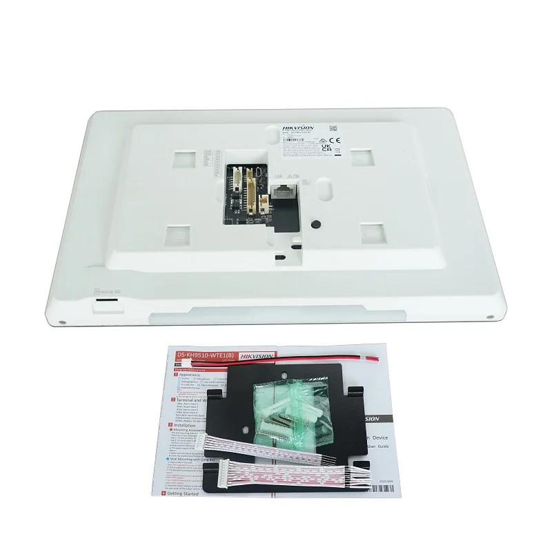 HIKVISION mezinárodního varianta 10 palec DS-KH9510-WTE1(B) halové monitor, 802.3af POE, app hik-connect, WIFI, video interkom