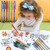 16pcs Magic Erasable Gel Pens Creativity Bottle Erasable Student Neutral Pens 0.5mm 6 Colours Student Office School Stationery 2