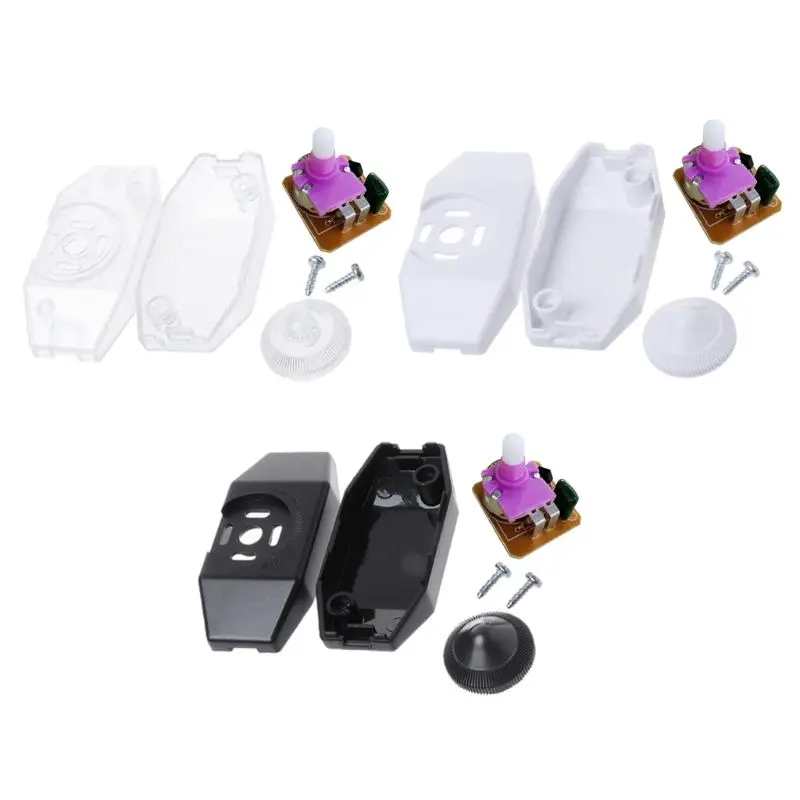 220V 1A Lampada Dimmer Cavo Interruttore Plug In Tavolo Lampada Da Dimmer On Off Dimmer Nero/Bianco 7X3.3X2.4Cm