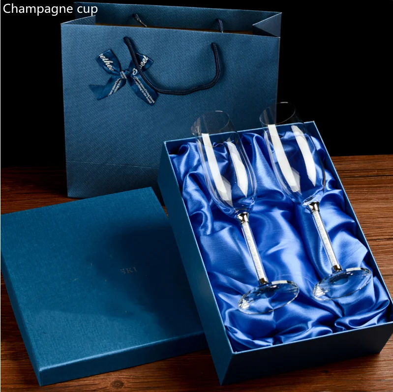 Description Picture 6 of itemTransparent Crystal Diamond Red Wine Cup , Champagne Glasses，wine Decanter，glass Cup，Family Bar, Wine Accessories, Wedding Gifts