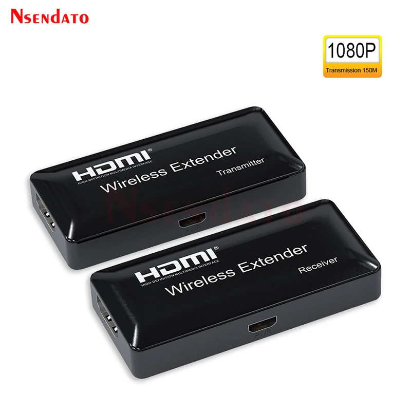 2.4G/5G 150M Hdmi Wireless Video Audio Trasmettitore E Ricevitore Kit Da 1 A 4 1080P Wireless Wifi Hdmi Extender Switch Per Ps4 Pc