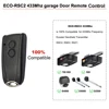 2pc HORMANN ECOSTAR RSC2 RSE2 433 Remote Control For Liftronic 500 700 800 Garage Door Opener 433.92MHz Rolling Code Transmitter 4