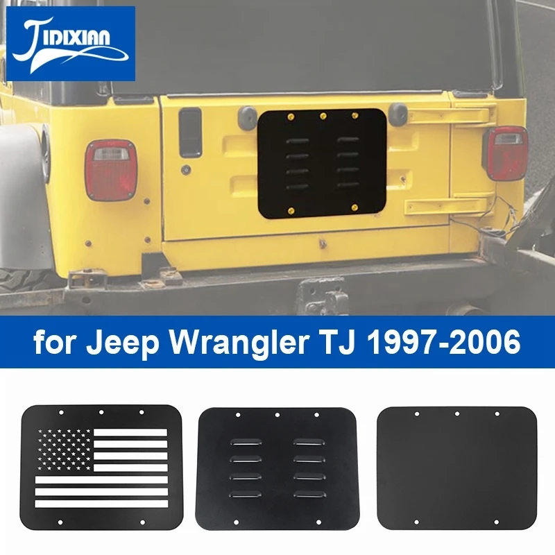 JIDIXIAN-Car-Rear-Door-Spare-Tire-Delete-Tailgate-Exhaust-Air-Outlet ...