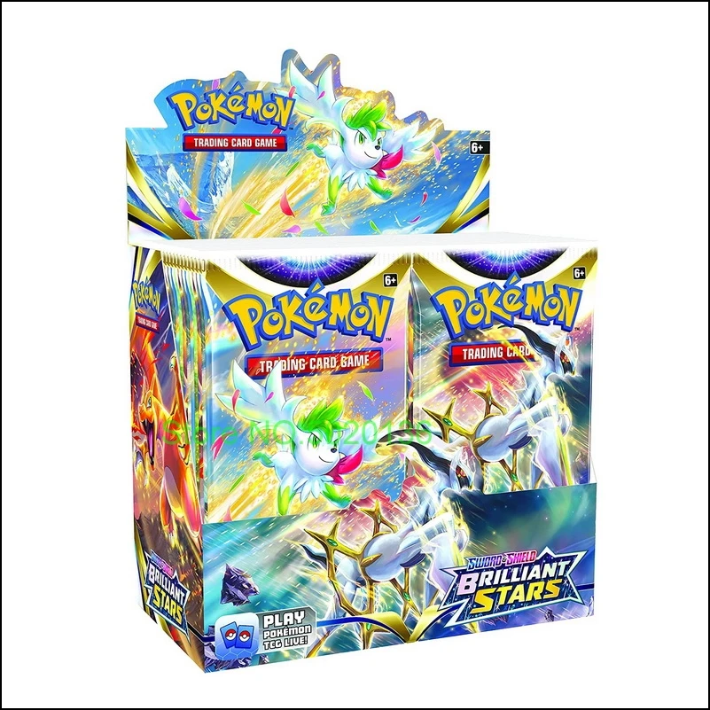 Versão Inglês Pokémon Jogo de Tabuleiro, Cartas Mágicas, 360 Cover, Estilo  Aleatório, Cartão Clássico, Brinquedo do bebê - AliExpress