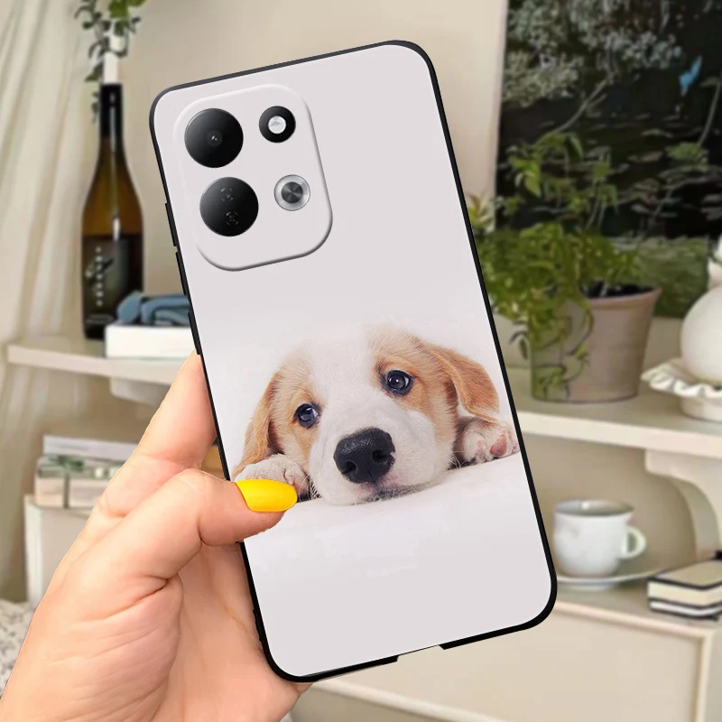 Luxury Silicone Printed Soft TPU Shockproof Bumper Phone Back Cover - Cute & Stylish Protective Case
