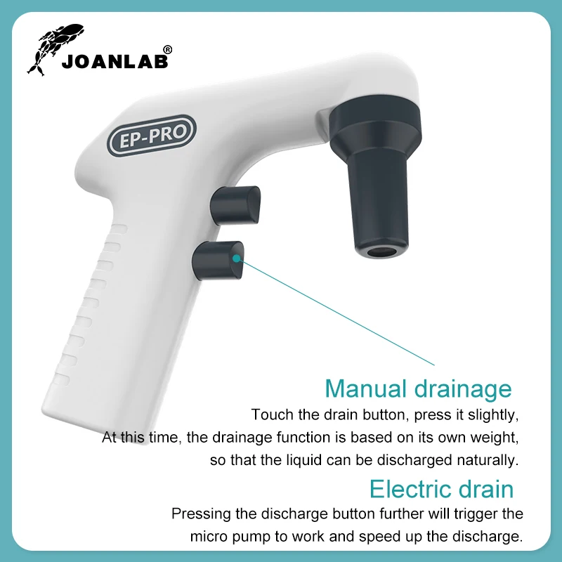JOANLAB Laboratory Pipette Controller Automatic Pipette Laboratory Equipment Electronic Pump 110v To 220v
