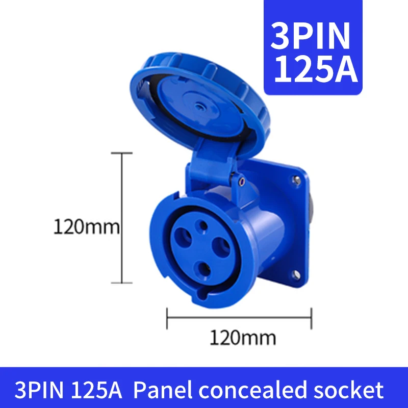 産業用プラグとソケット 3P/4P/5ピン電気コネクタ 63A 125A IP67防水壁取り付けソケット オス メス 220V 38 63A 125A  IP67 産業用プラグとソケット 3P/4P/5P 電気コネクタ壁取り付けソケット 220V 380V オス メス 1個 IP67 63A/125A  産業用プラグソケット 3P/4P/5P 防水 ... 産業用プラグとソケット 3P/4P/5ピン電気コネクタ 63A 125A IP67防水壁取り付けソケット オス メス 220V 38