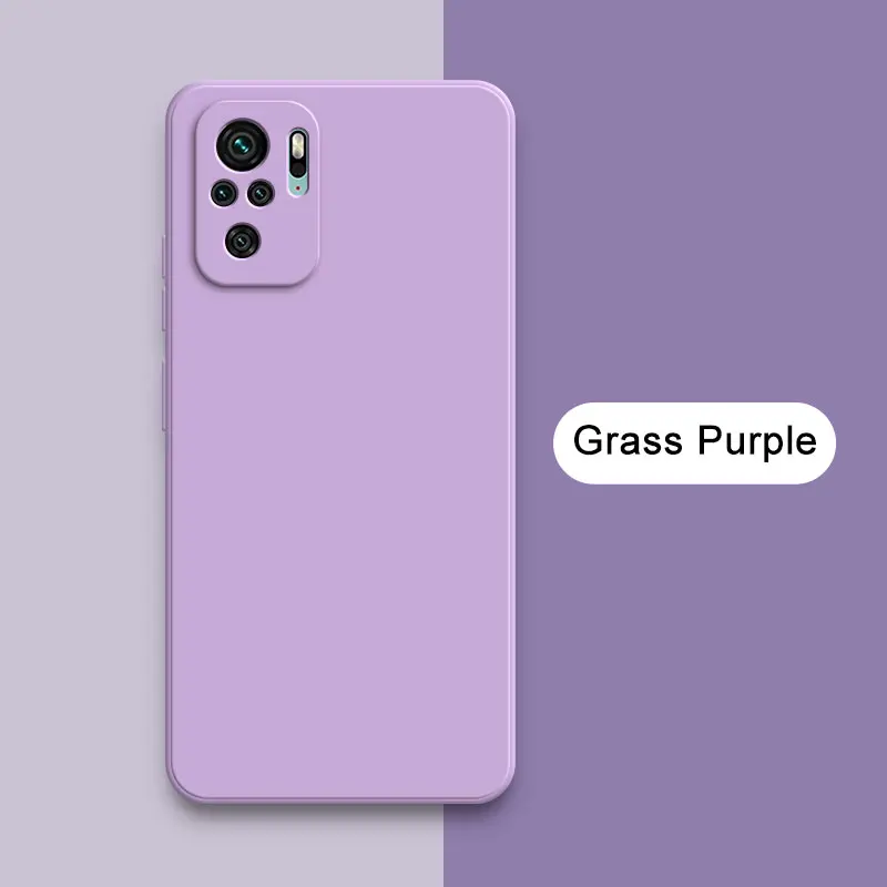 Stylish Square Liquid Soft Shockproof Phone Case