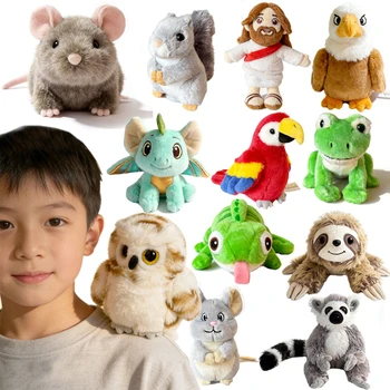 New Styles Magnetic Shoulder Plush Toys 1