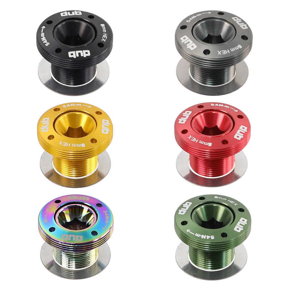 Bicycle Crank Arm Cap Kit DUB Crank Cover DUB Cap Self-Extracting Bolt M18/M30 SRAM NX/GX/Force/XX1 Spare Part bike crank cover,bike crank,bicycle parts