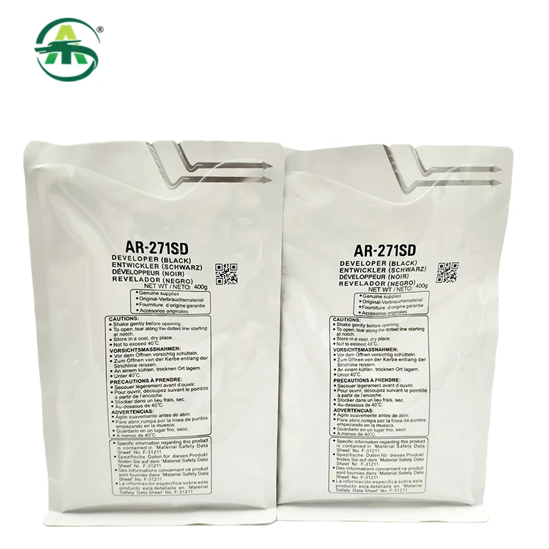 Desenvolvedor em pó para Sharp ar 271 255 275 258 316 257 Ar311 ar 311 Compatível Copiadora Peças de Reposição 1pc 400g Ar271 - Imagem 2