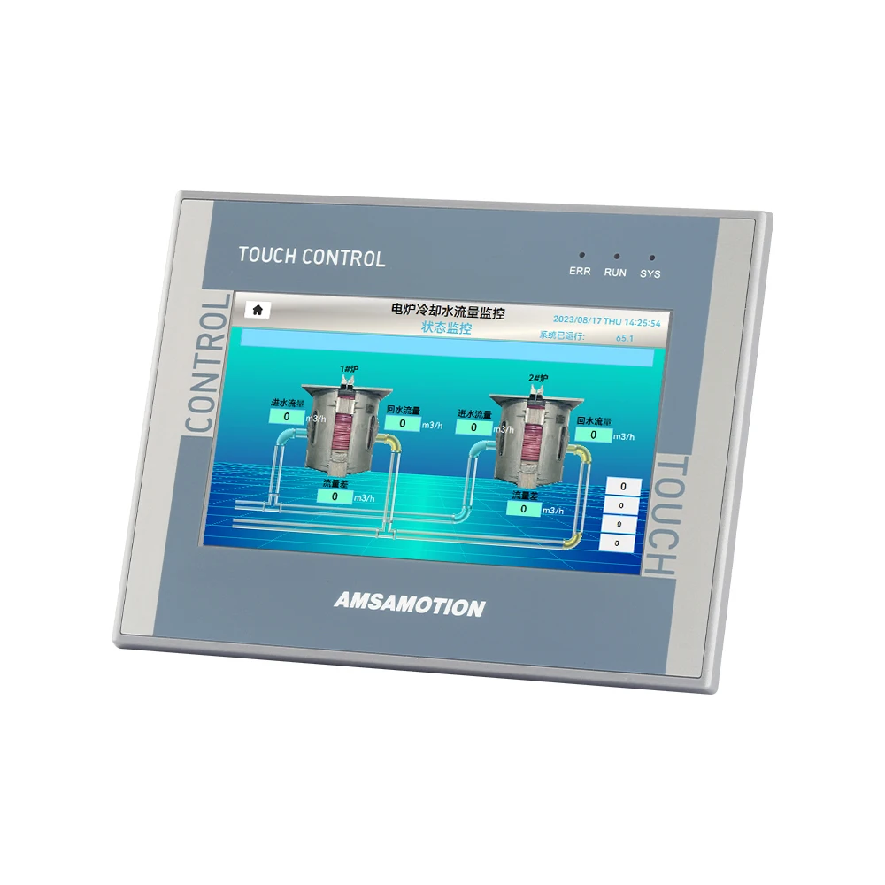 

Универсальный интегрирующий контроллер HMI PLC Ethernet порт HM7A-32MRT управляемая панель транзисторное реле аналоговый PT100