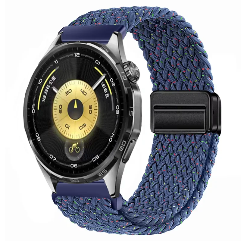 Premium Magnetic Nylon Watch Strap - Comfortable Bracelet for Smartwatches, 20/22mm