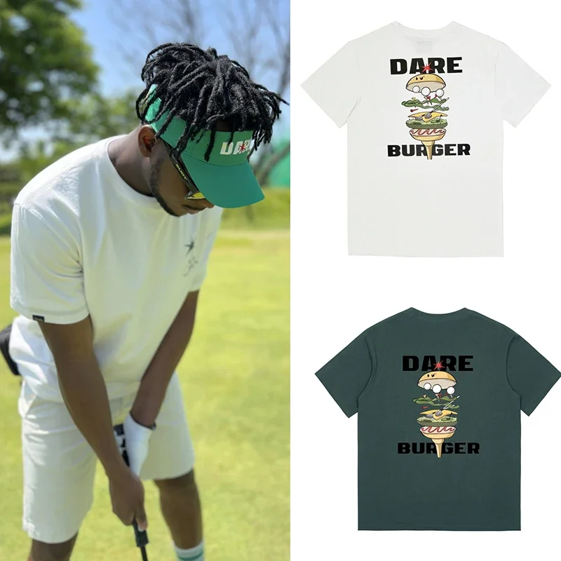 

Dareplay Golf Summer 100% cotton Men's and Women's Universal T-shirt Wear Outdoor Short Sleeve Golf Clothing
