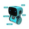 Emo Robot Intelligent Robots Russian & English & Spanish Version Voice & Touch control Toys Interactive Educational Children's G 4