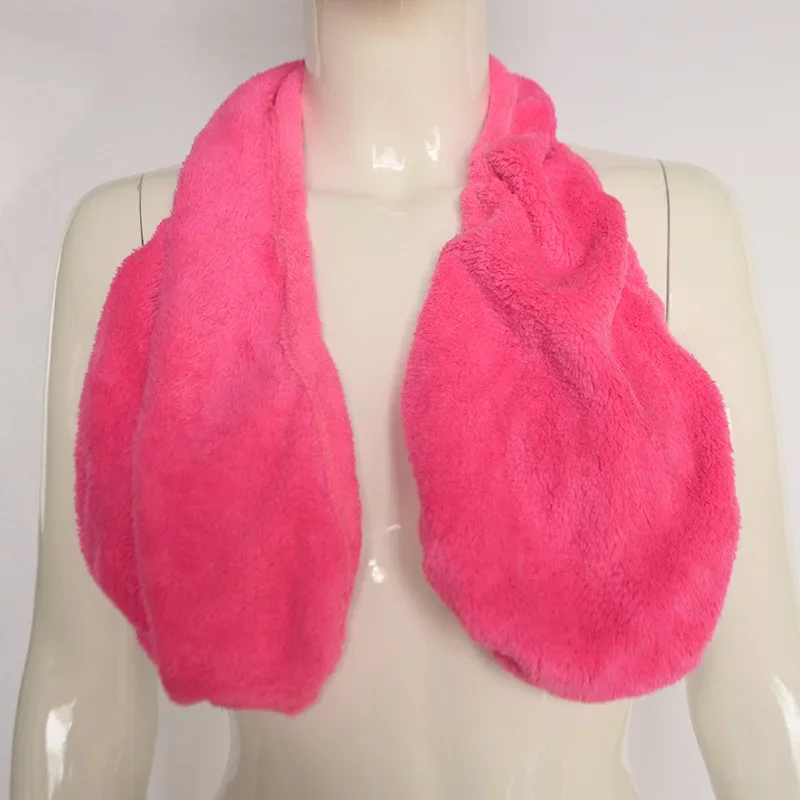 Sweat Absorbent Bra For Women Boob Sweat Towel Push Up Bra Wrap Chest Bra Halter Neck Bathing Tops