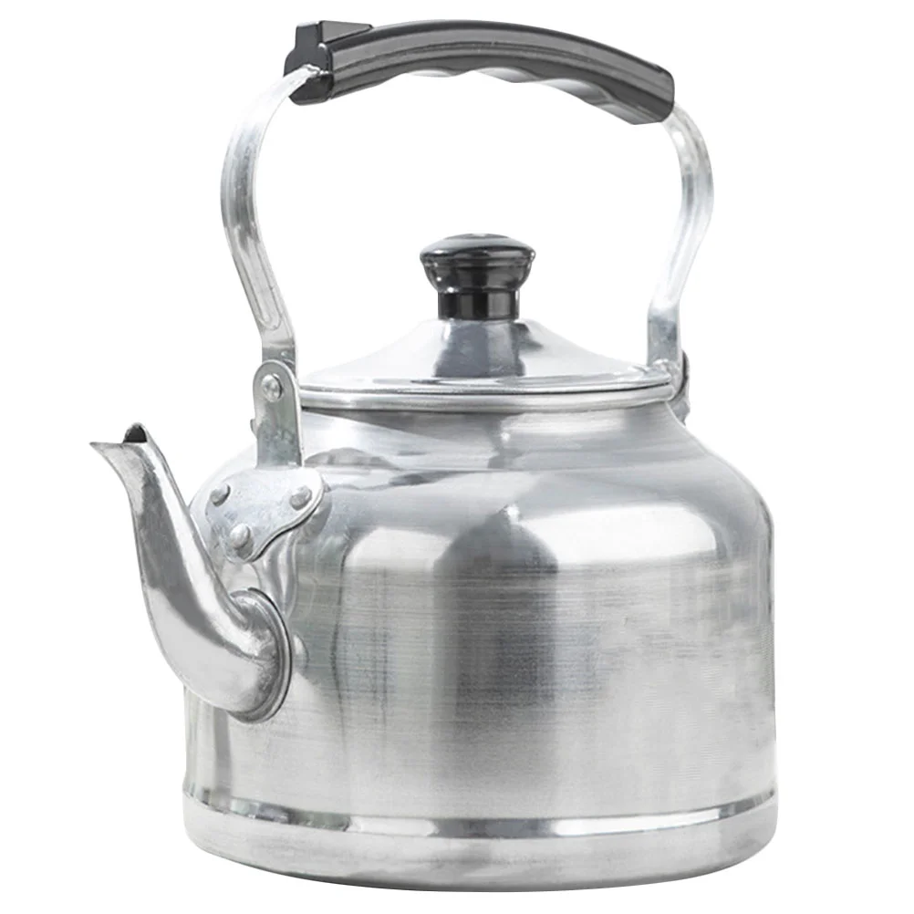 

Tea Kettle Teapot Aluminum Stainless Steel Kitchen with Handle Office Household