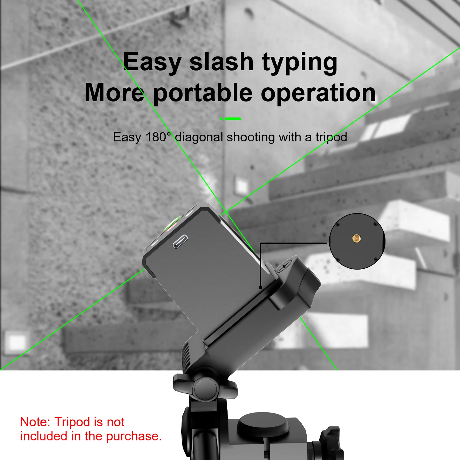 Rechargeable Mini Pocket Laser Level Portable Built-in Bubble Level Construction Picture Hanging DIY Projects Home Renovation laser level