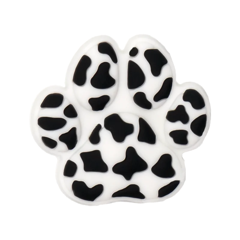 1/16PCS Black and White Spots Shoe Charms Balloon Dog Cow Flower Fashion Women Men Shoe Accessories Clog Sneaker Decoration shoe charms