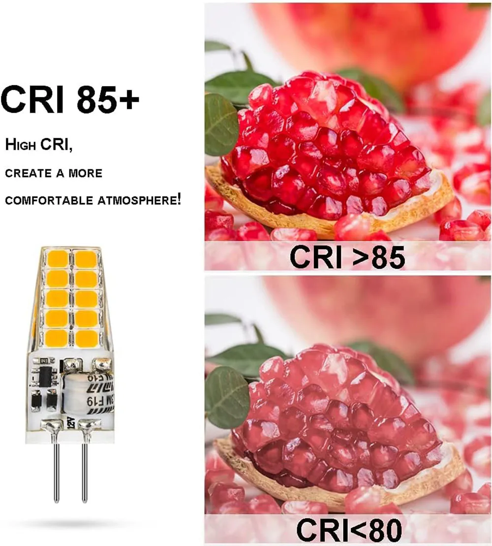 에너지 절약 실리콘 조명, 할로겐 램프 교체, G4 LED 전구, AC, DC12-24V, 웜, 콜드, 내추럴 화이트, 3W, 10LED, 5W, 20LED, 360 도