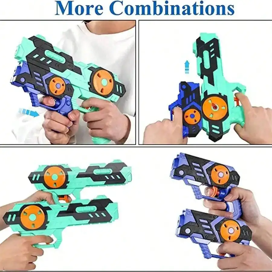 Summer Beach Rafting Water Fight Two-In-One Super Soaking Water Gun Teen Mini Water Gun Outdoor Activity Pool Toy Fighting Gift 3