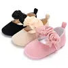 Infant Newborn Soft Sweet Mary Jane Baby Shoes Kids Wedding Party Dress Footwear Children Princess First Walker Baby Girl Shoes 3